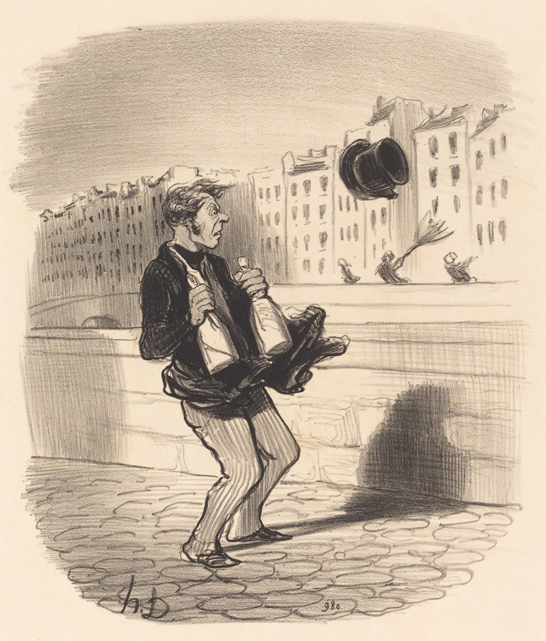 Kom ind, sir... vær ikke genert... af Honoré Daumier