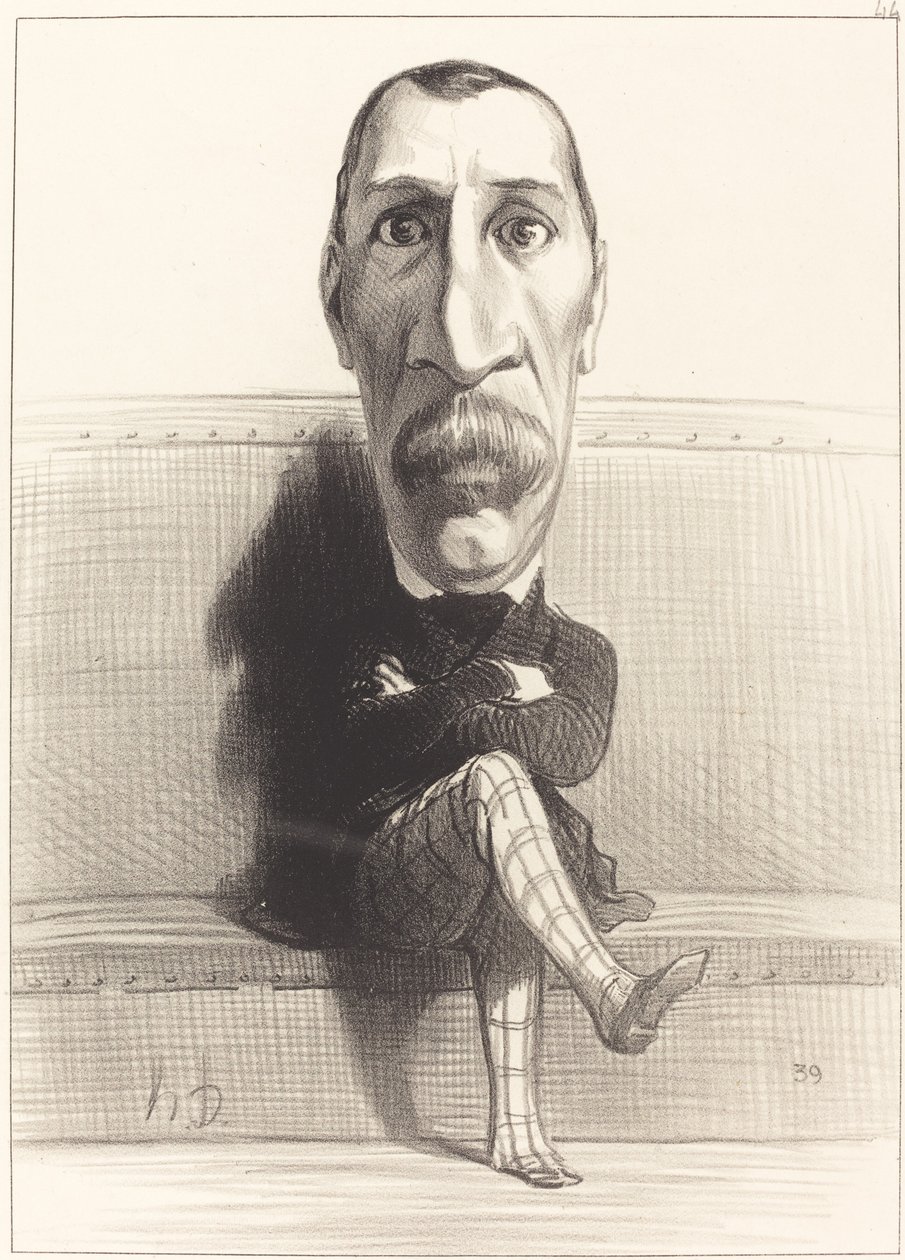 Os. Isidore Buvignier af Honoré Daumier