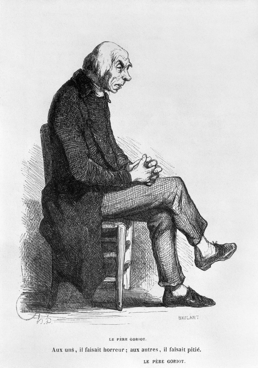 Fader Goriot, illustration fra 