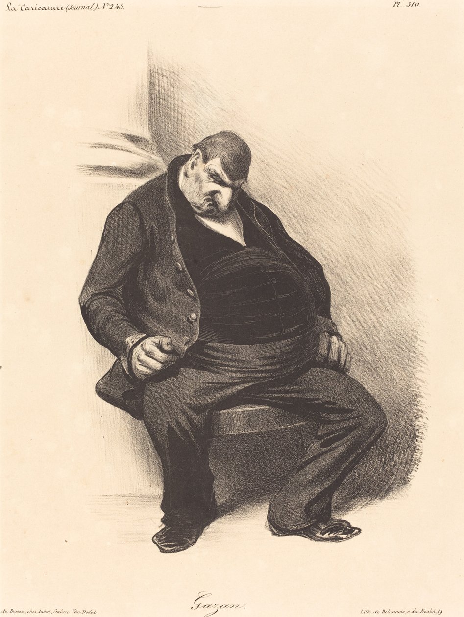 i Gaza af Honoré Daumier