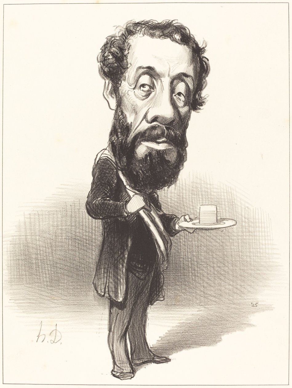 J. Marie-Anne Degousee af Honoré Daumier