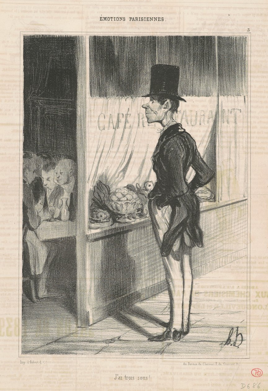 Jeg har tre øre af Honoré Daumier