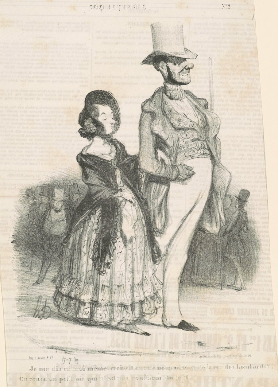 siger jeg til mig selv af Honoré Daumier