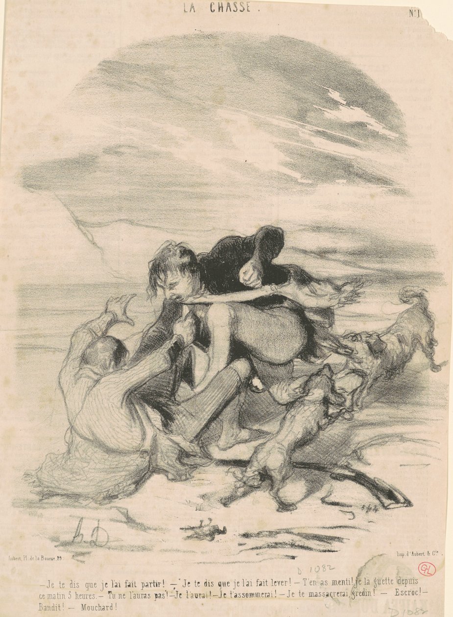 Jeg siger dig, at jeg fik det til at gå af Honoré Daumier