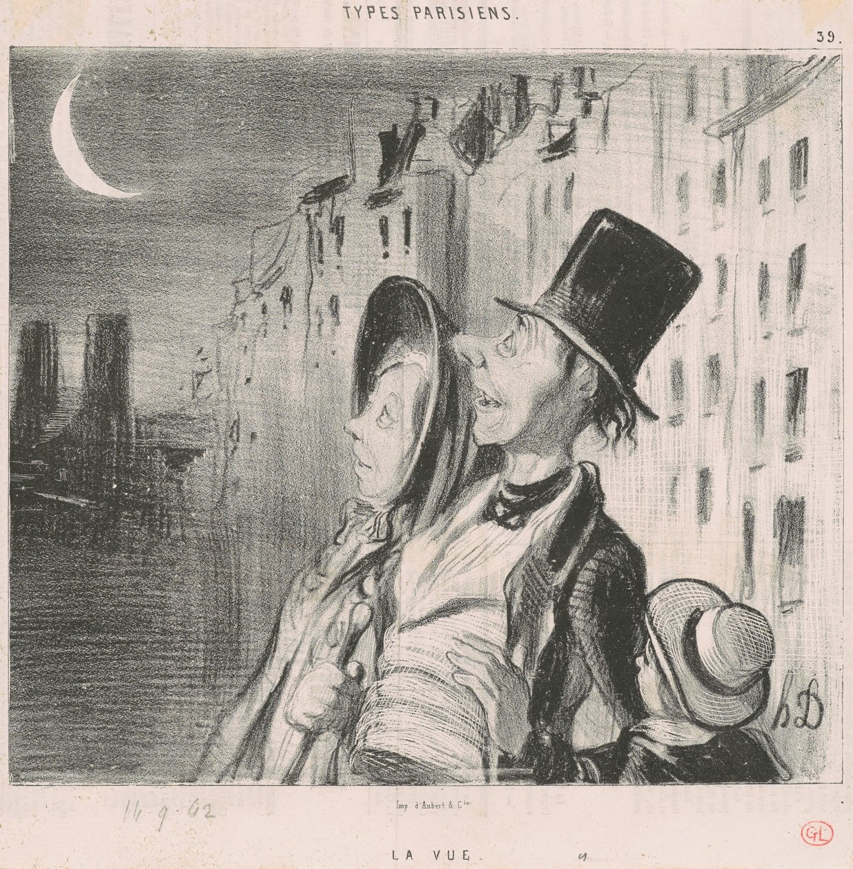 Udsigt af Honoré Daumier