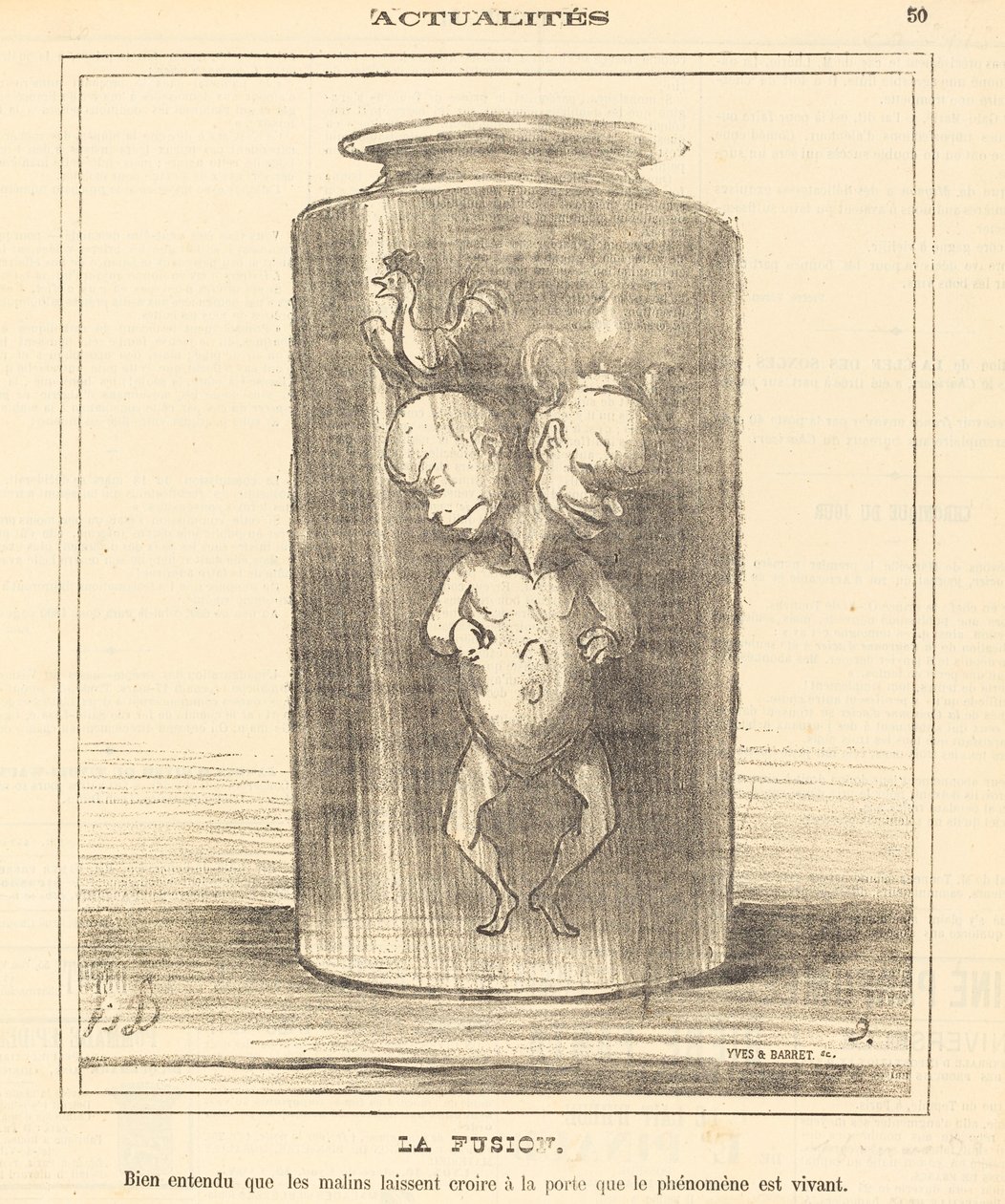 Fusion af Honoré Daumier