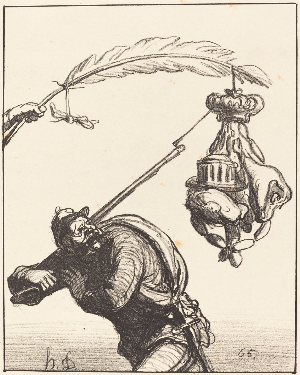 fred for enhver pris af Honoré Daumier
