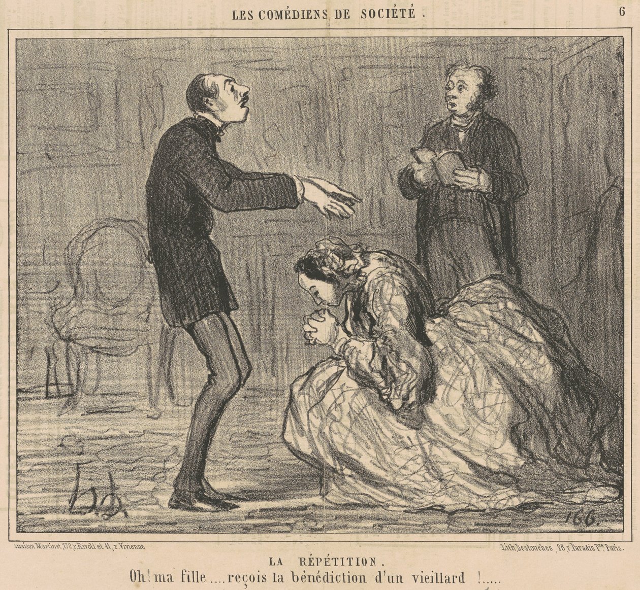 Gentagelse af Honoré Daumier