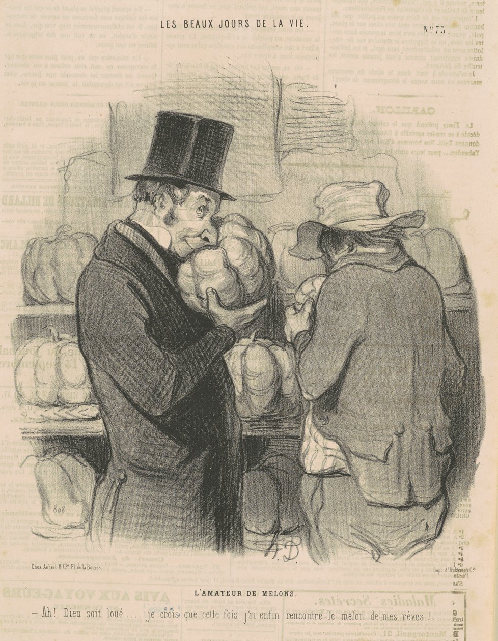 Melonelskeren af Honoré Daumier