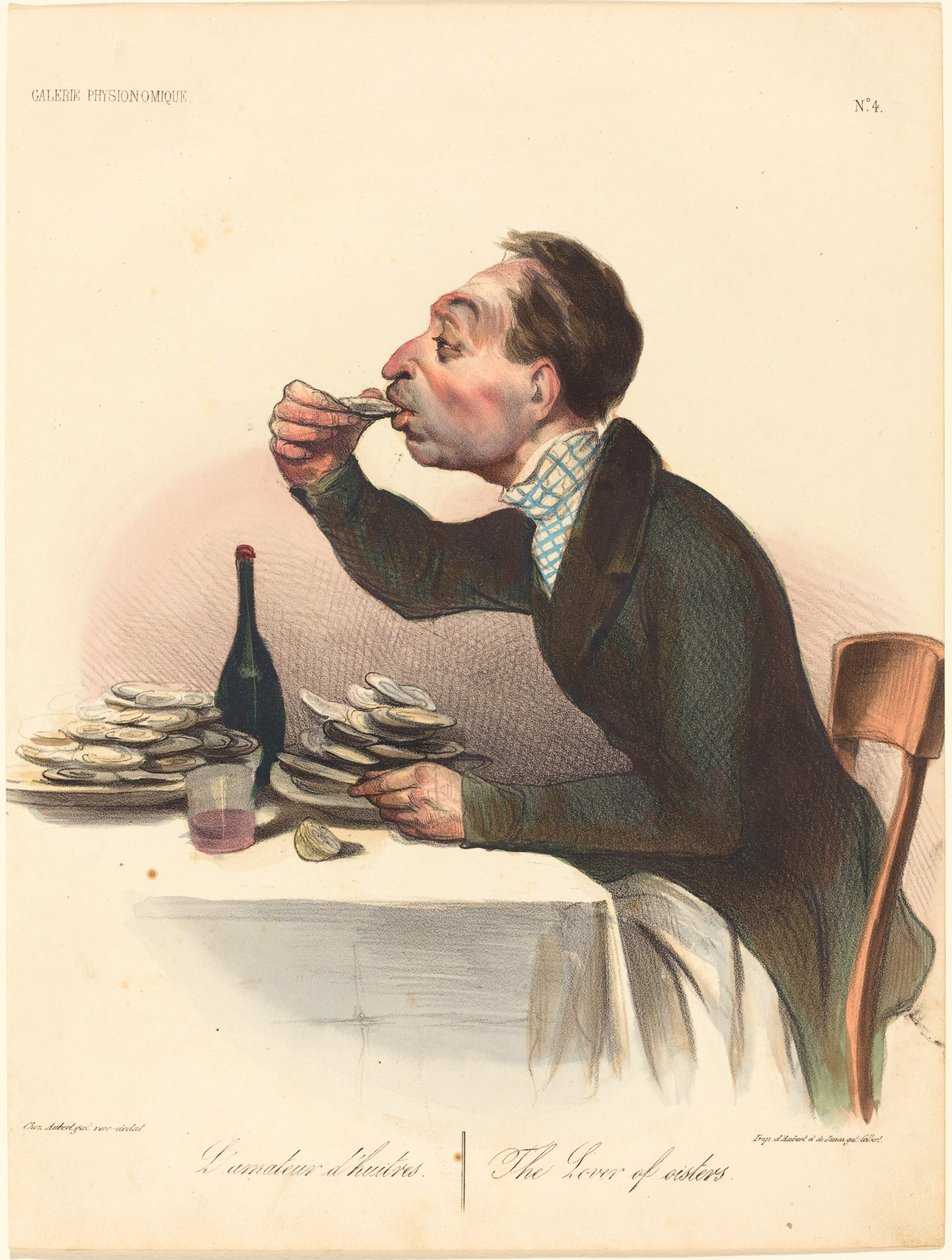 Østerselskeren af Honoré Daumier