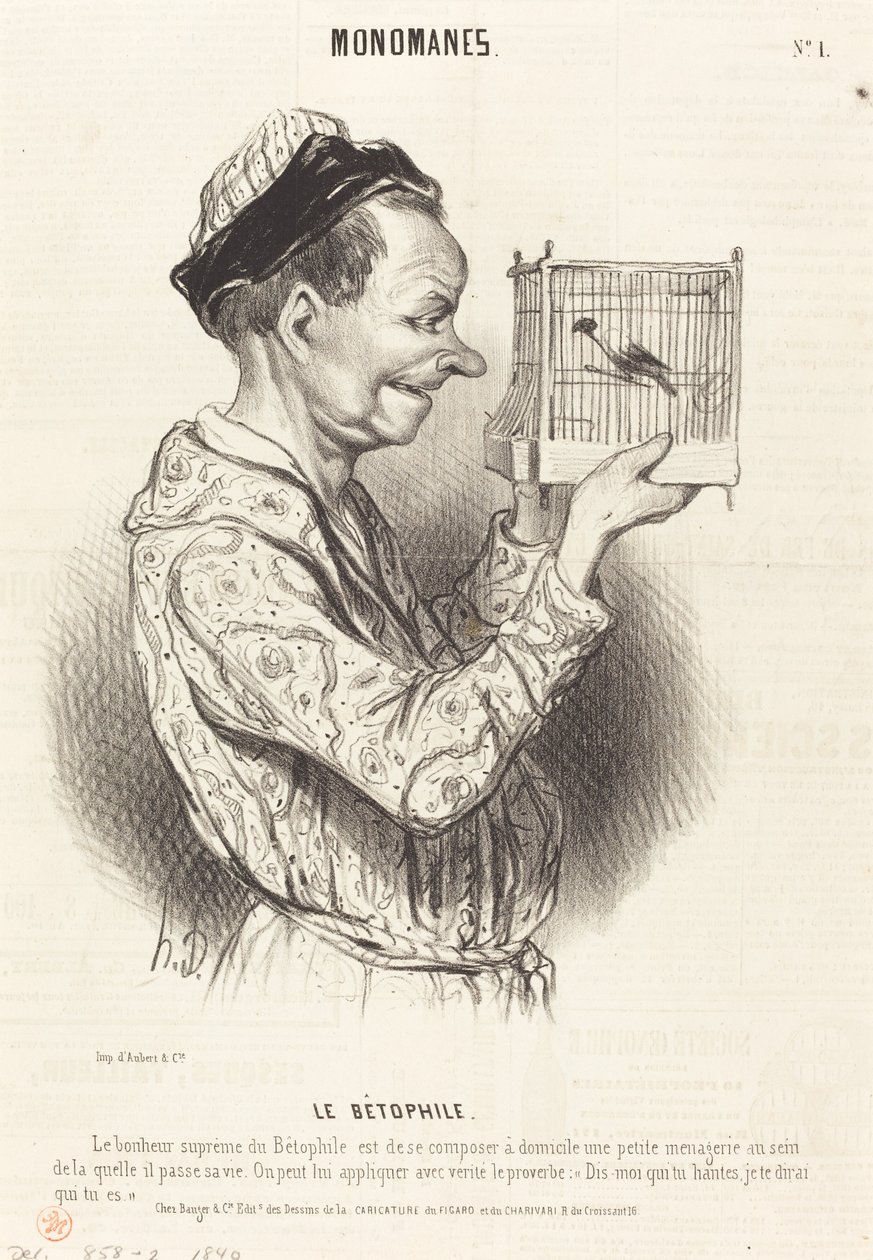 Betofilen af Honoré Daumier