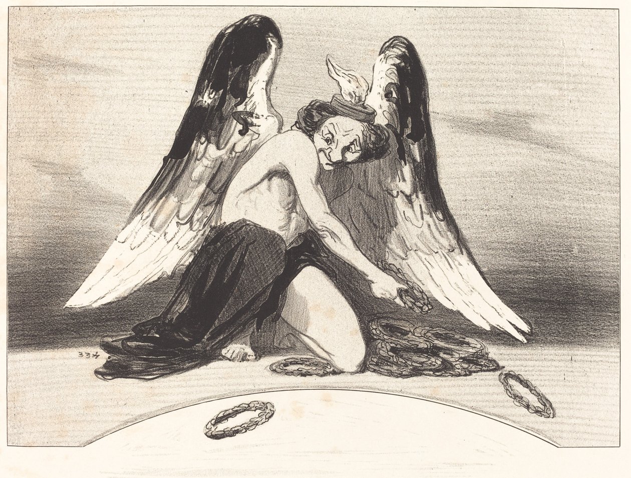 Le Charivari taknemmelig for året 1841 af Honoré Daumier