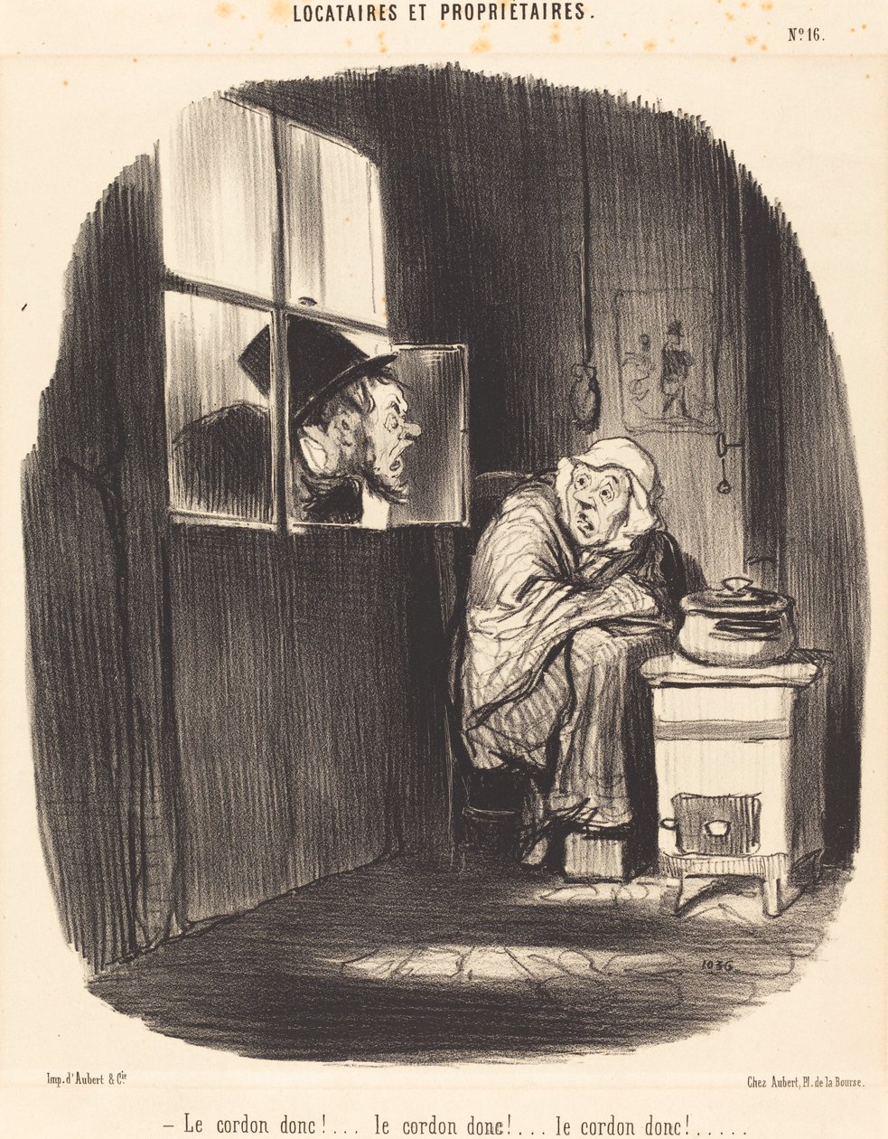 Så ledningen!... af Honoré Daumier