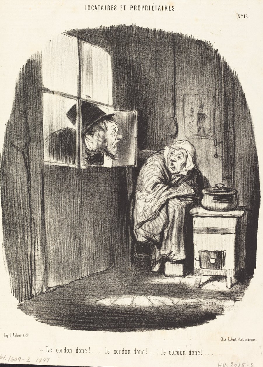 Så ledningen!... af Honoré Daumier