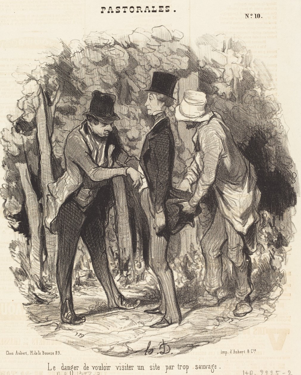 Faren ved... at besøge et websted, der er for vildt af Honoré Daumier
