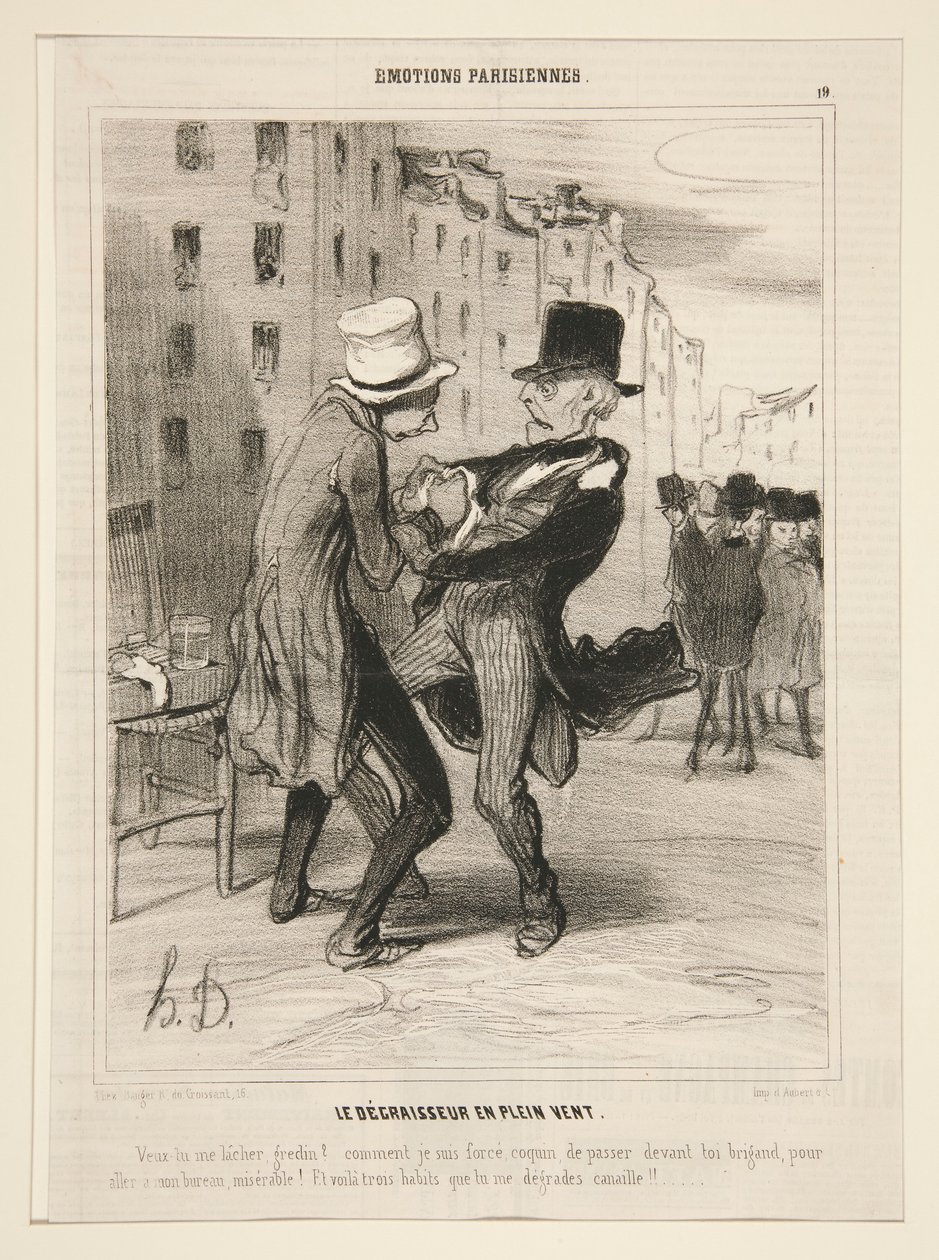 Affedtningsmidlet i det fri af Honoré Daumier