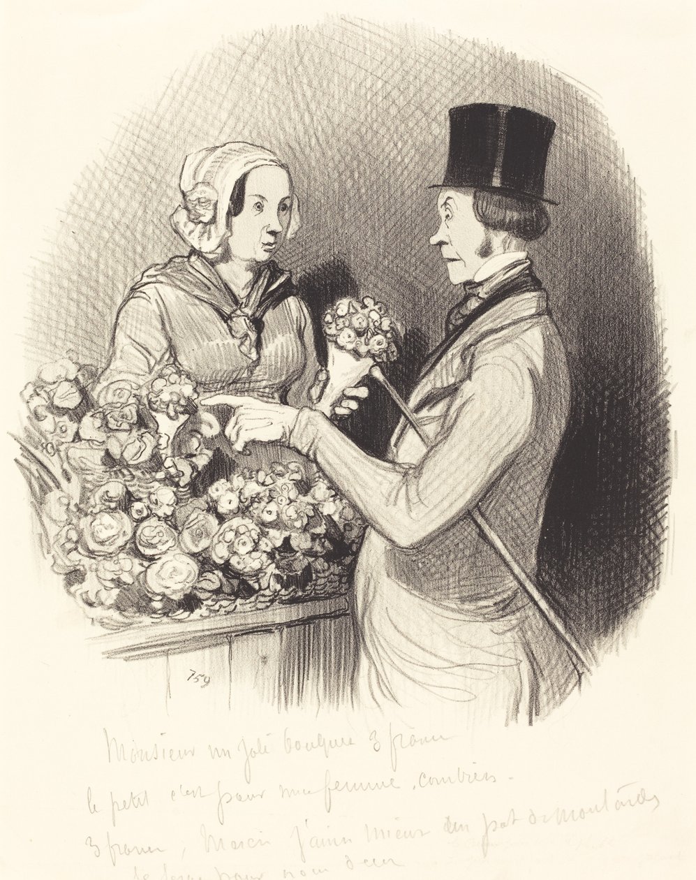 Dagen, hvor du skal være galant af Honoré Daumier