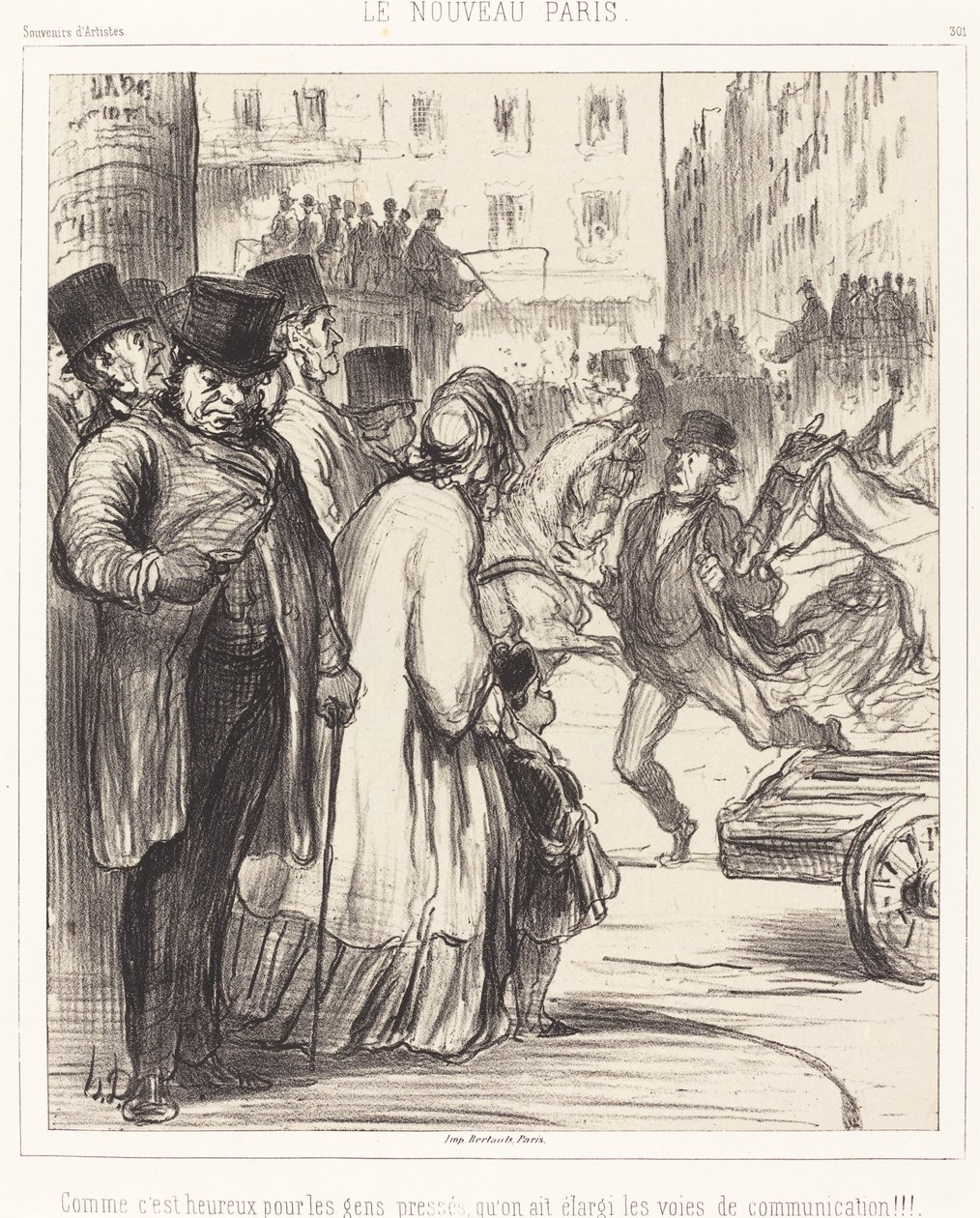 Det nye Paris af Honoré Daumier