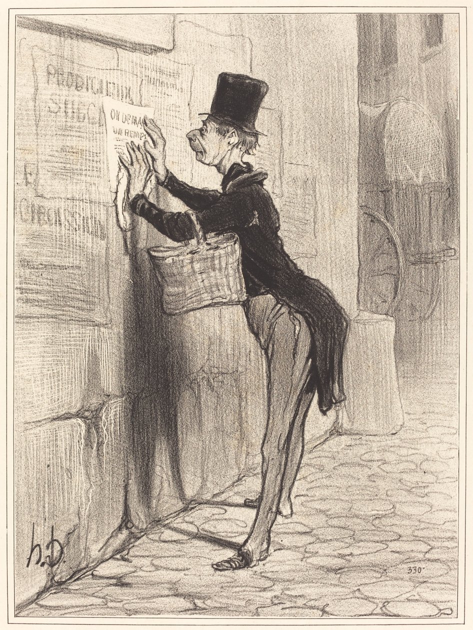 Placeren af Honoré Daumier