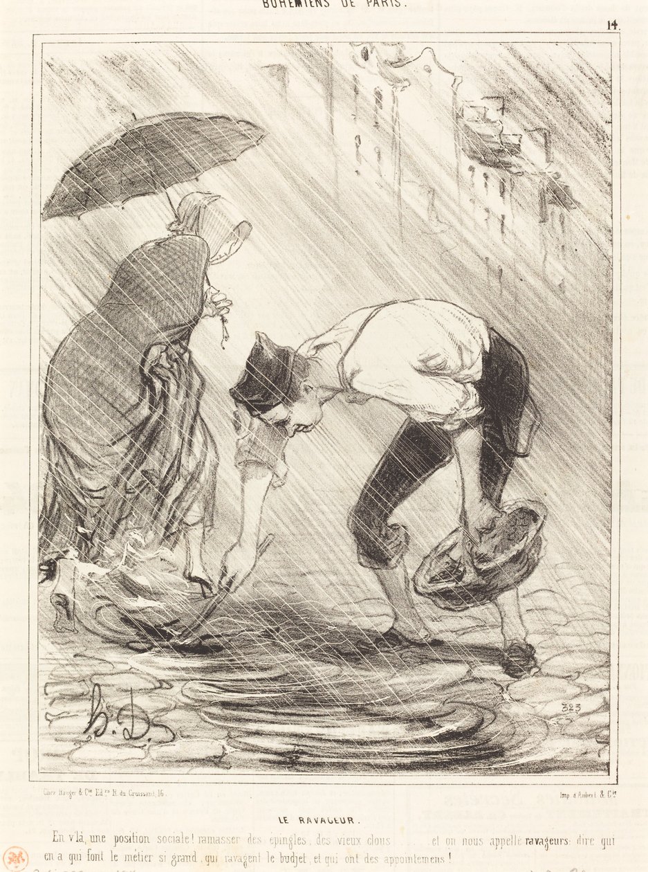 The Ravager af Honoré Daumier