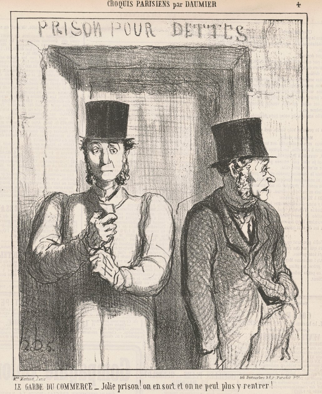 Handelsvagten af Honoré Daumier