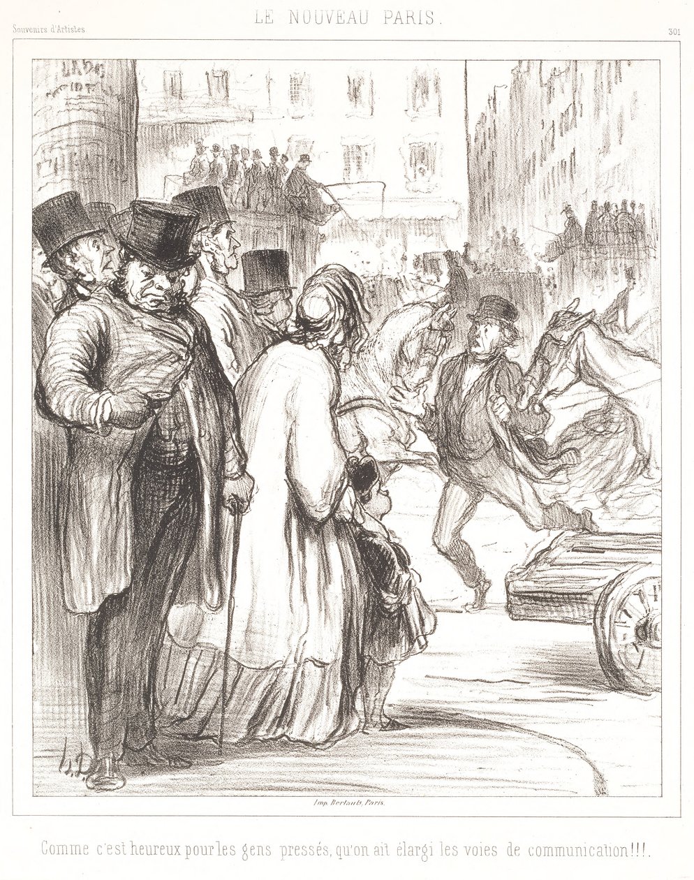 Det nye Paris af Honoré Daumier