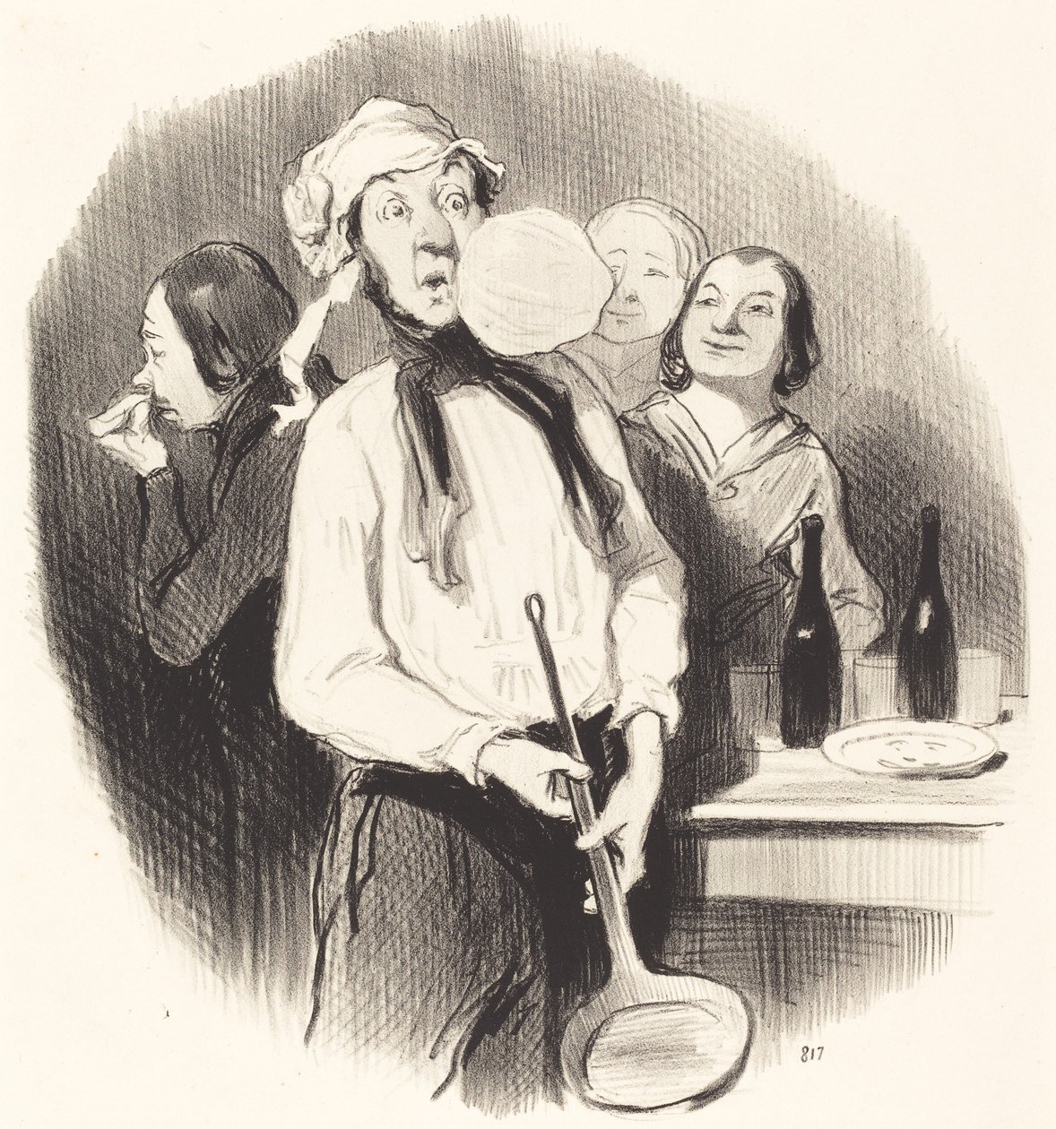 Pandekagerne af Honoré Daumier