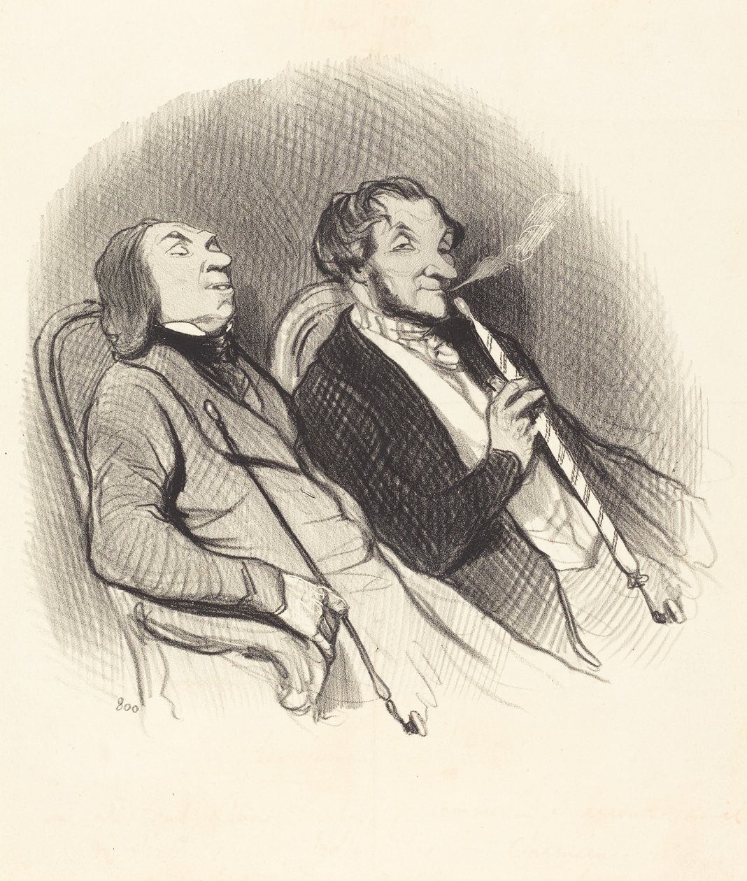 Rygerne af Hadchids af Honoré Daumier