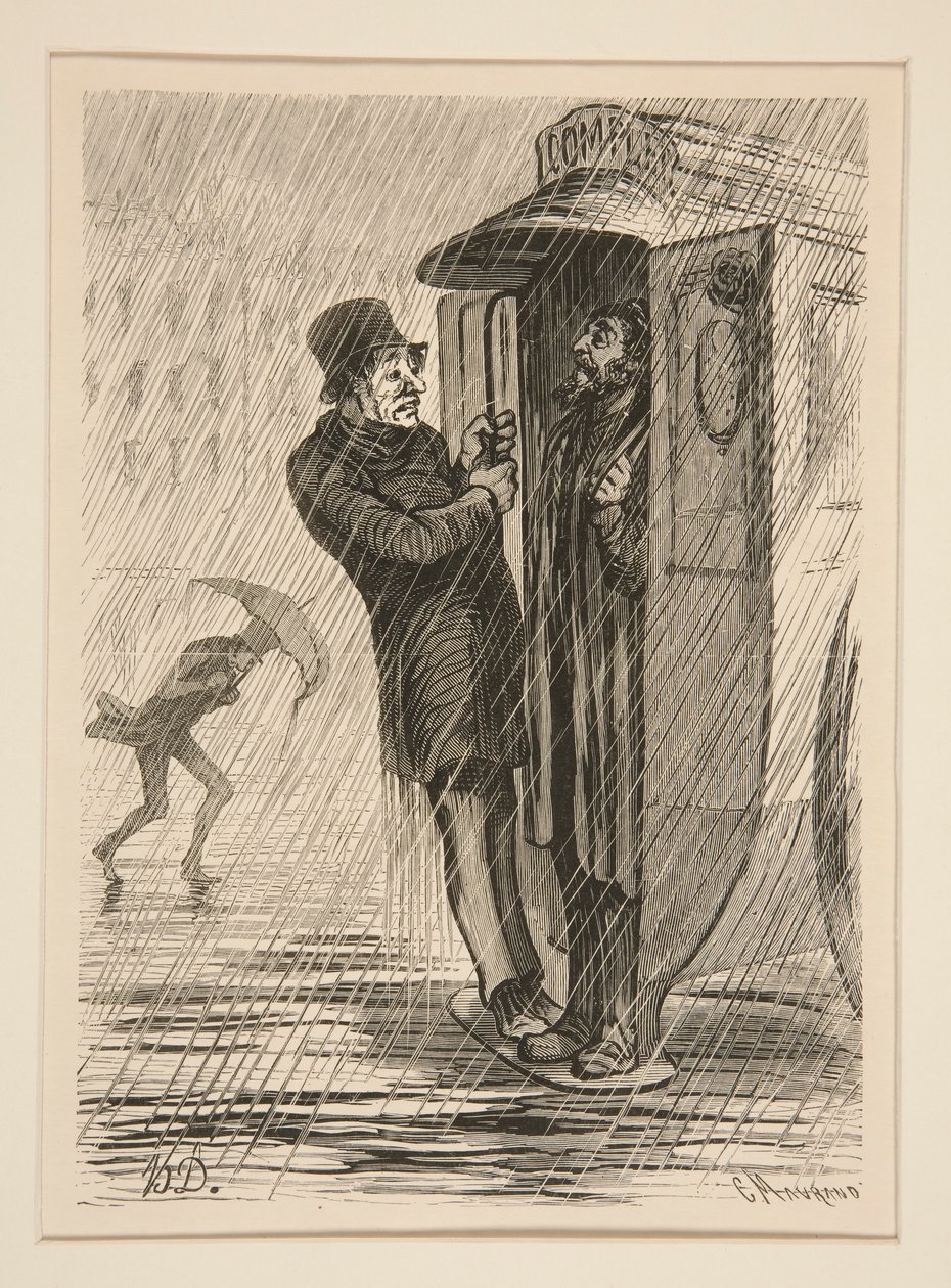 Les Omnibus - komplet!!! af Honoré Daumier