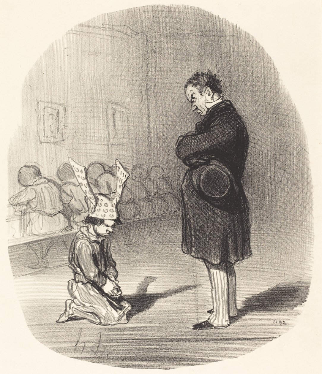 Eftervirkningerne af et oprør af Honoré Daumier