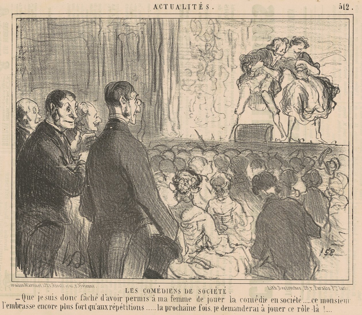 De sociale komikere af Honoré Daumier
