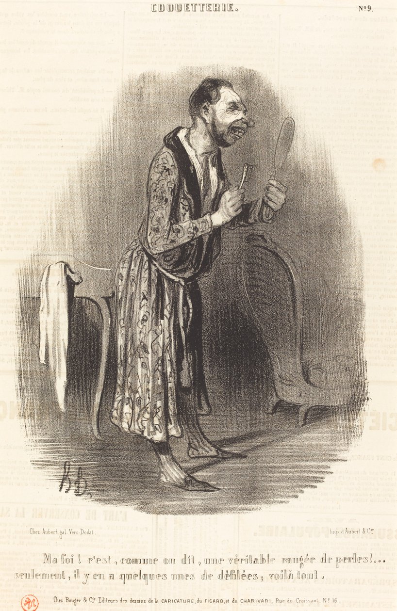 Min tro! det er som de siger... af Honoré Daumier