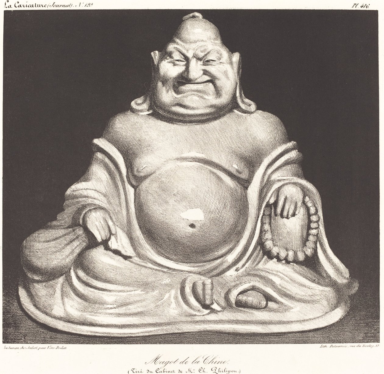 kina hamstre af Honoré Daumier