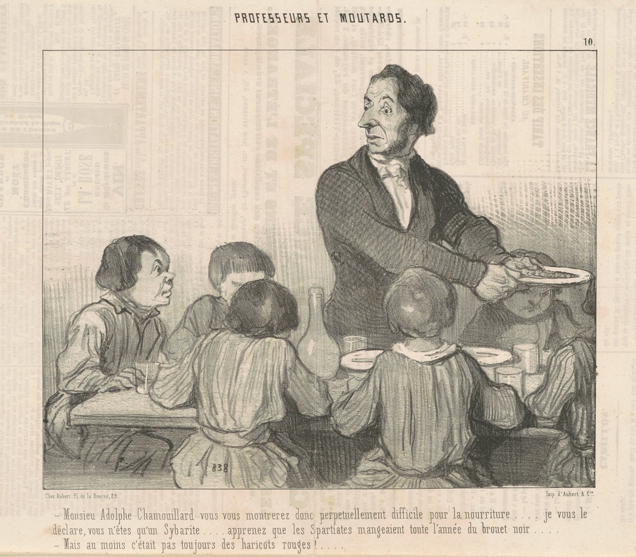 Hr. Adolphe Chamouillard, du vil derfor vise dig selv... af Honoré Daumier