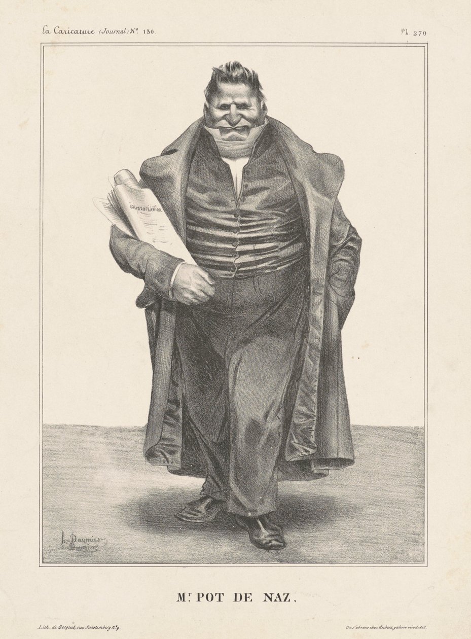 Hr. Pot de Noz. af Honoré Daumier