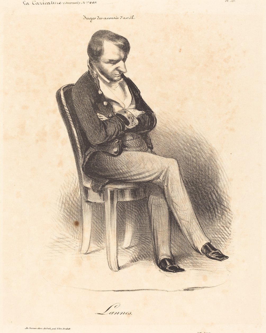 Napoleon Lannes af Honoré Daumier