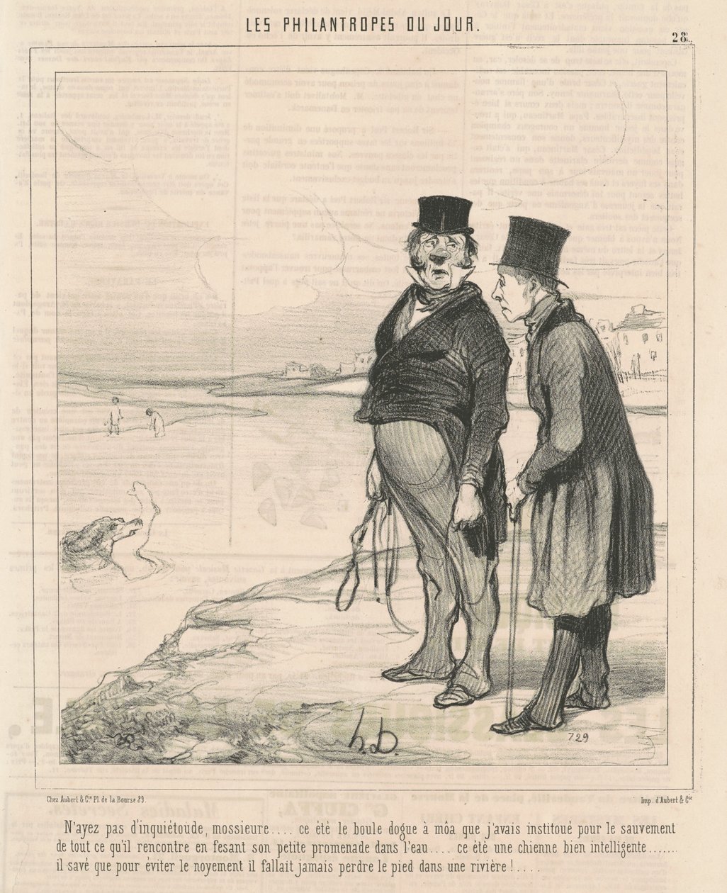 Vær ikke bekymret... af Honoré Daumier