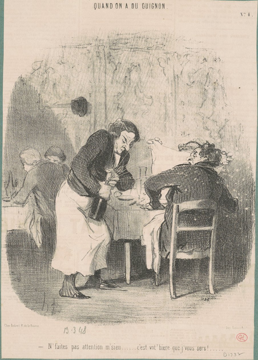 Vær ikke opmærksom, hr. af Honoré Daumier