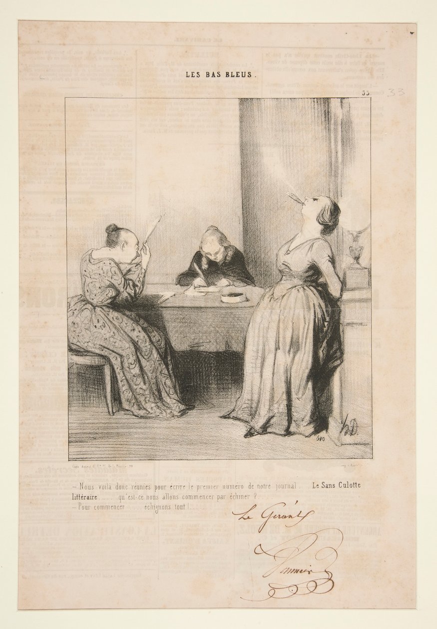 Så her er vi genforenet af Honoré Daumier
