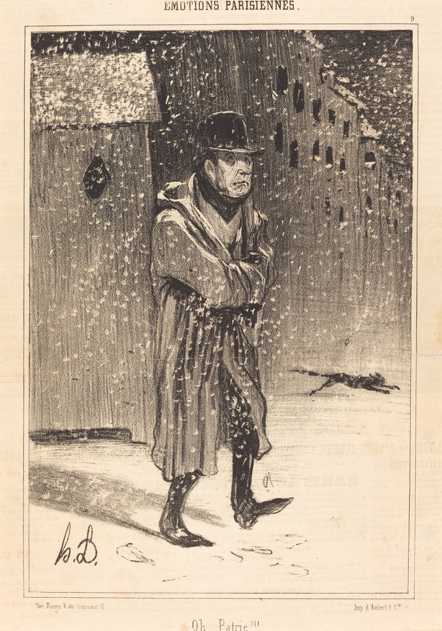Åh hjemland!!! af Honoré Daumier