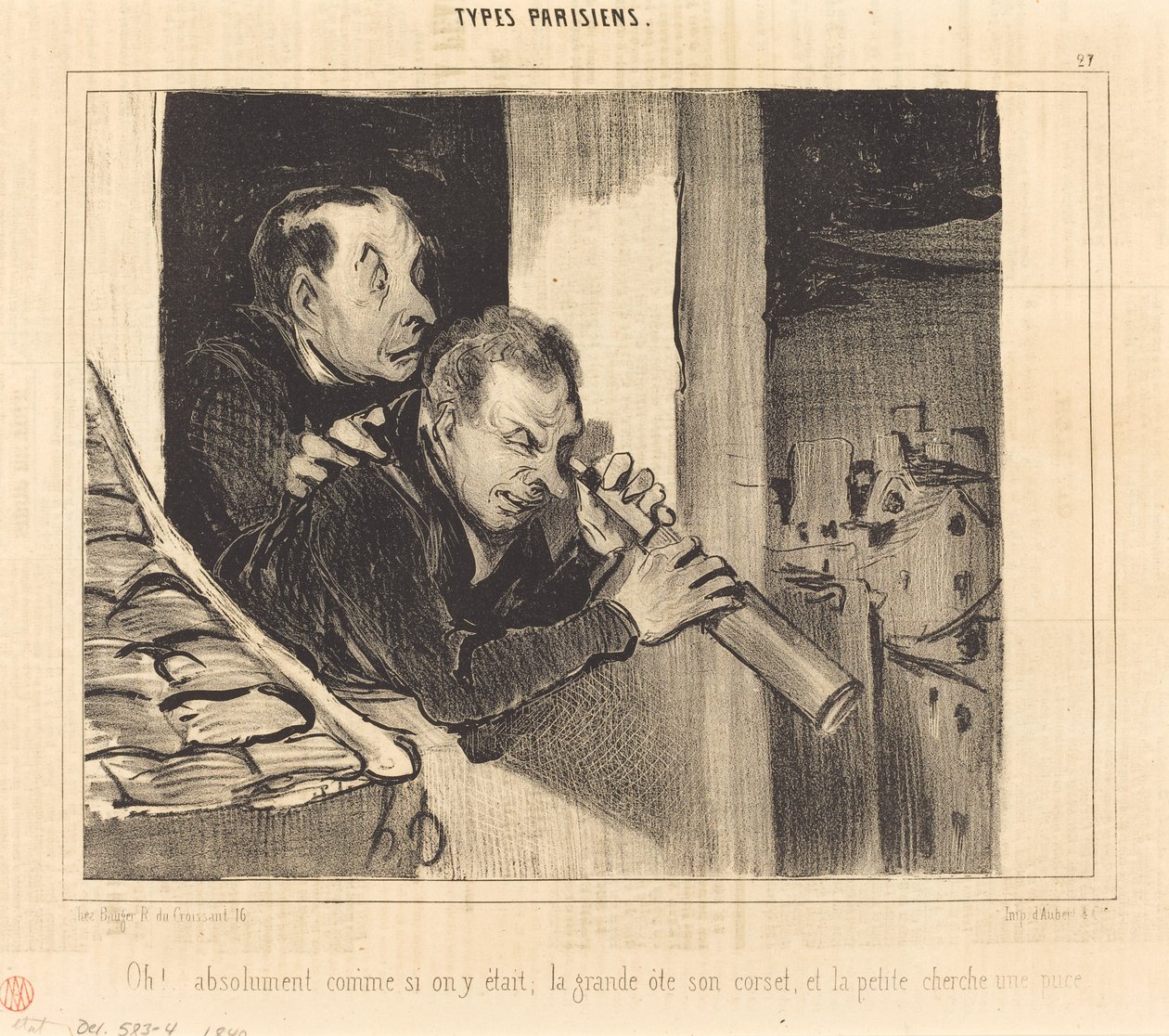 Åh!... absolut som om vi var der; den store... af Honoré Daumier