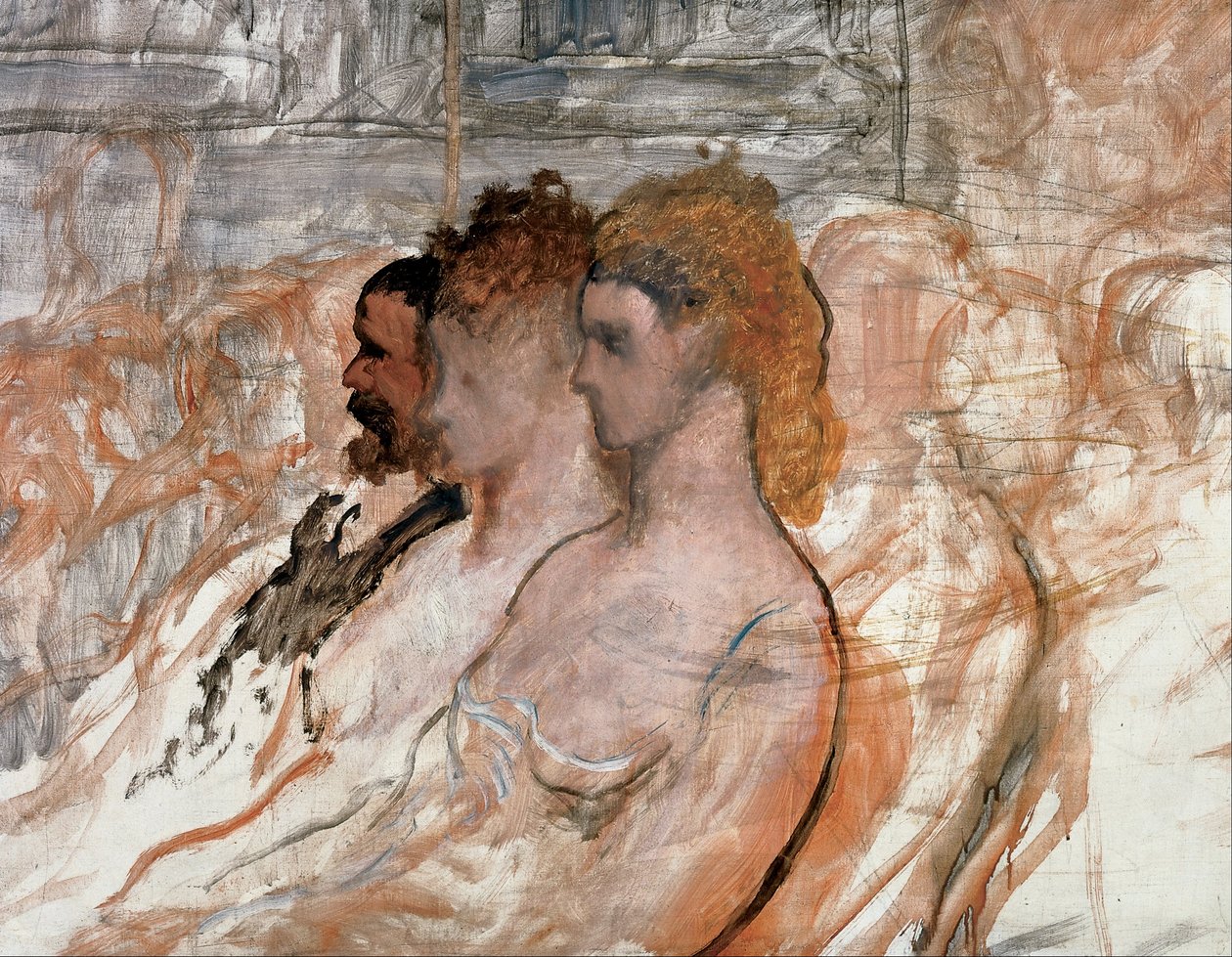 Orkesterboder af Honoré Daumier