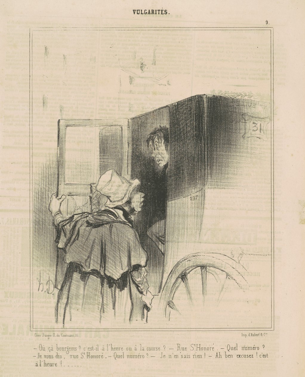 Eller er det borgerligt? Er det tid eller... af Honoré Daumier