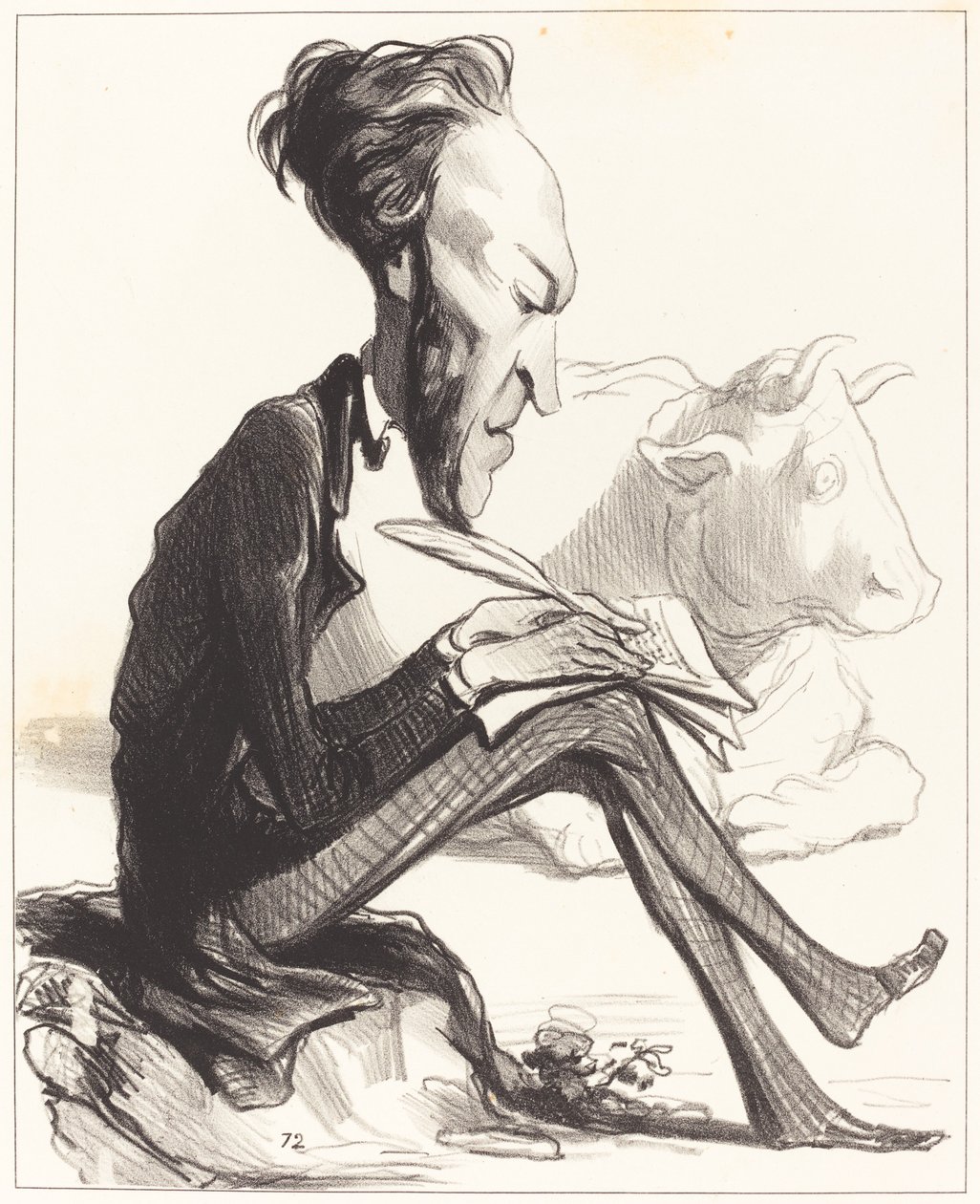 Ph. Auguste Demesmay af Honoré Daumier