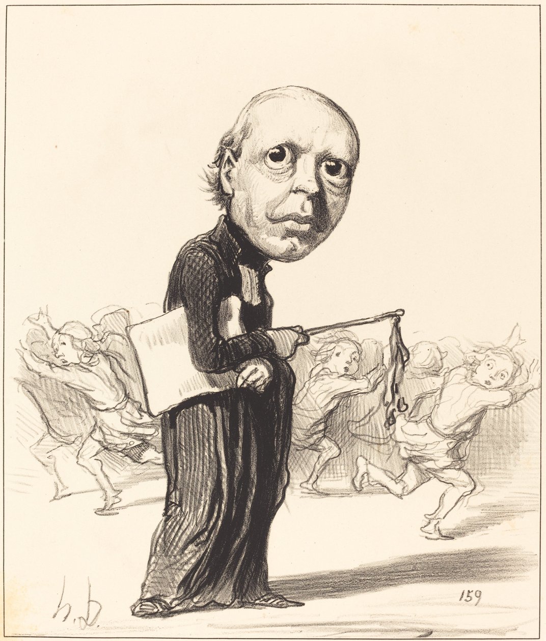 Pierre Louis Parisis af Honoré Daumier