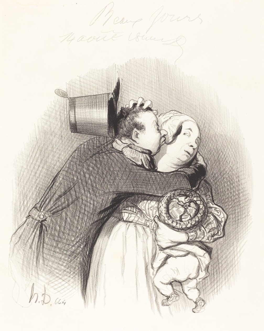 Landsmøde af Honoré Daumier
