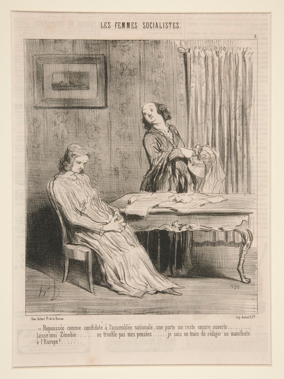 Afvist som kandidat til af Honoré Daumier
