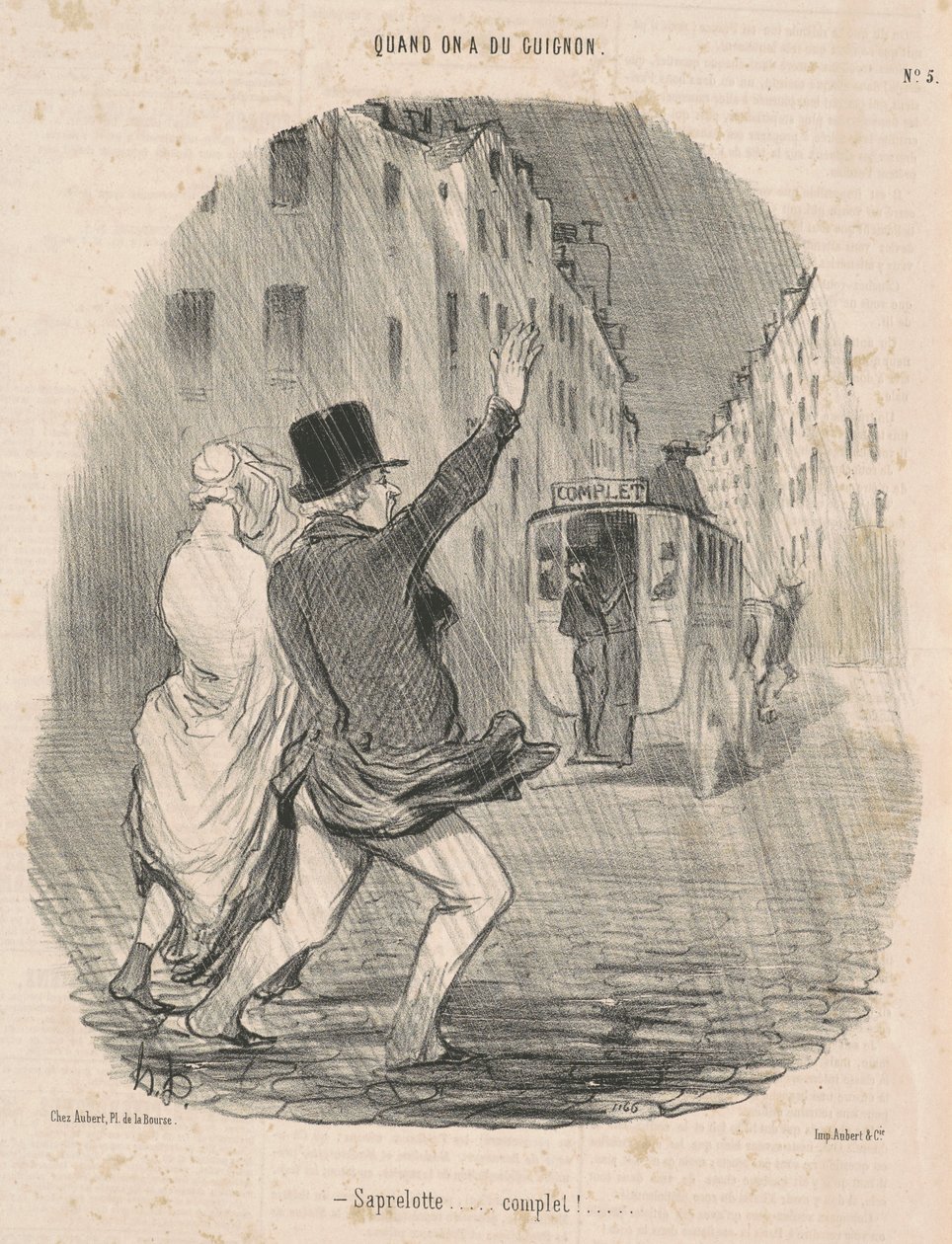 Saprelotte ... Komplet! ... af Honoré Daumier