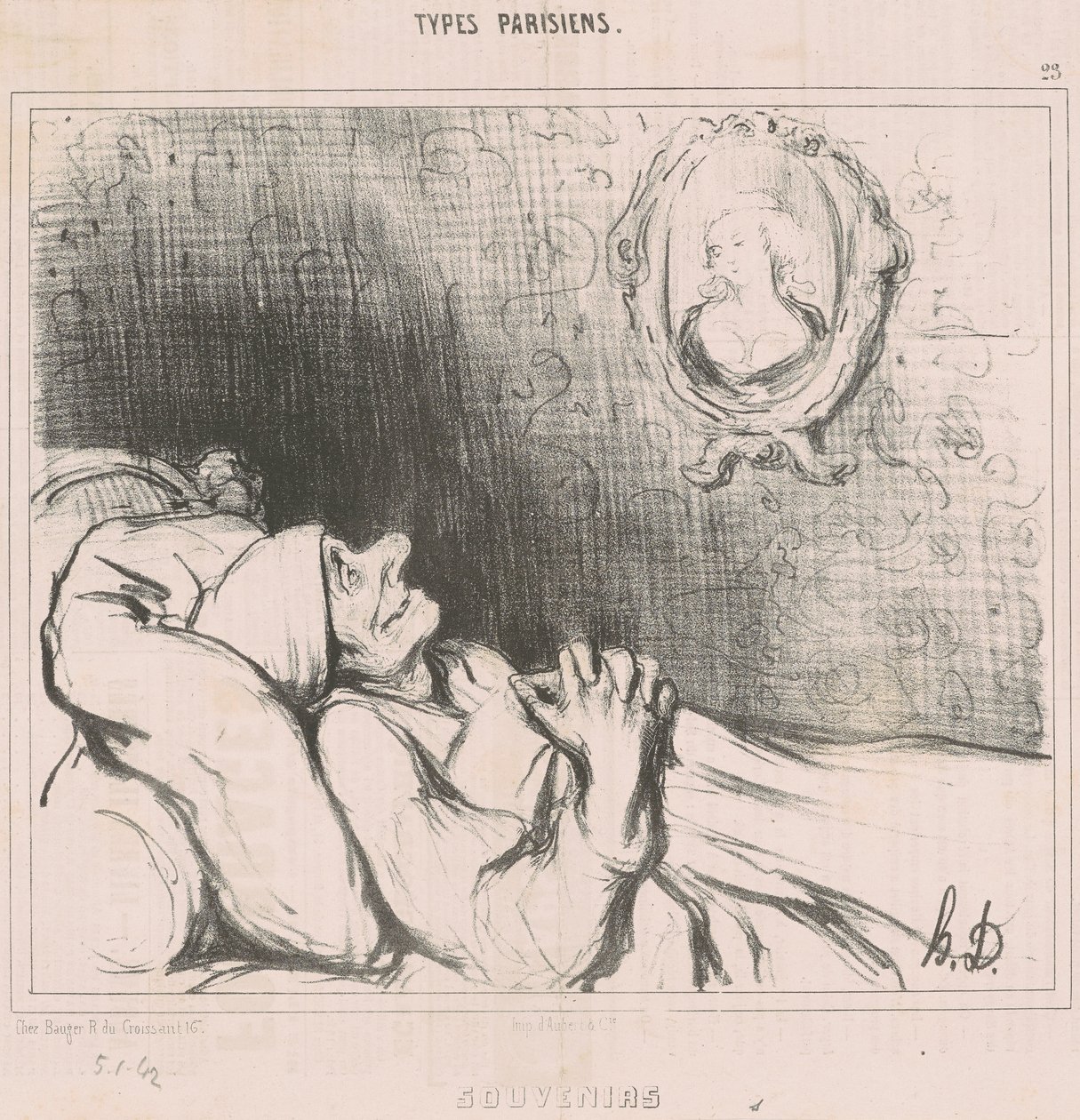 Souvenirs af Honoré Daumier