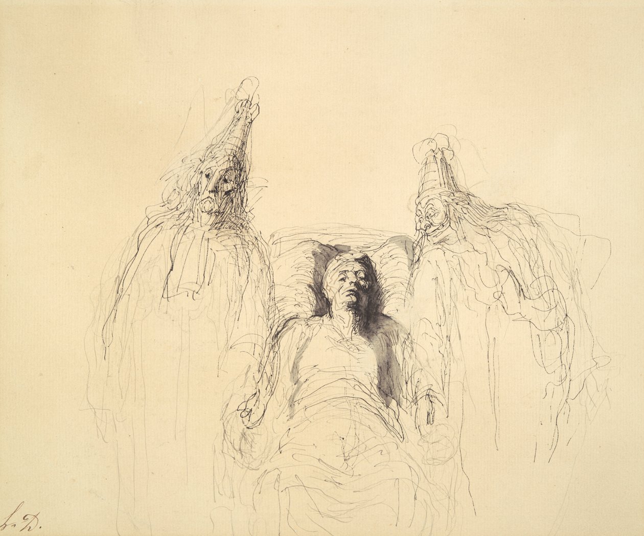 Den imaginære ugyldige af Honoré Daumier
